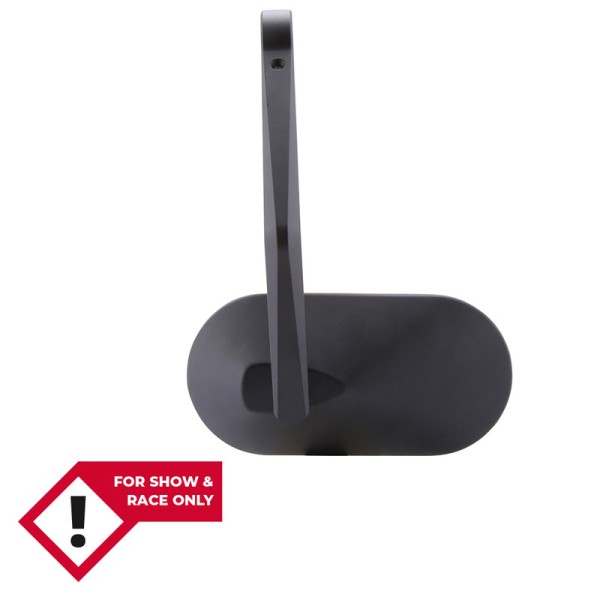 HIGHSIDER Specchio intelligente per manubrio Agila nero (1 pezzo)