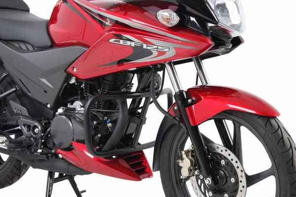 Protezione motore nera per Honda CBF 125 (09-16) Hepco & Becker