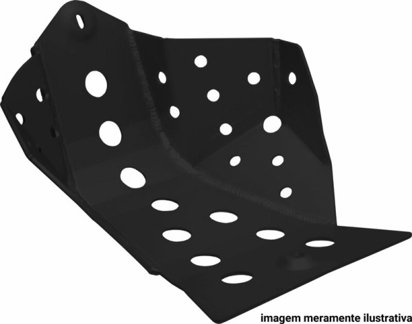 Protezione antincastro Cross-Pro Enduro - Alluminio 4 mm TM EN250FI