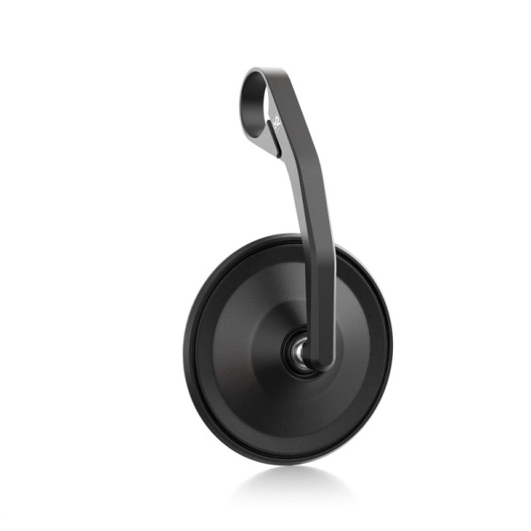 HIGHSIDER Specchio intelligente per manubrio Circula-S nero lungo (1pz)