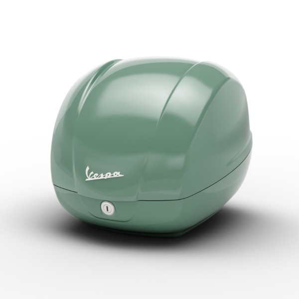 Baule originale da 36 litri verde V33 per Vespa GTS 125/310 e GTV 310