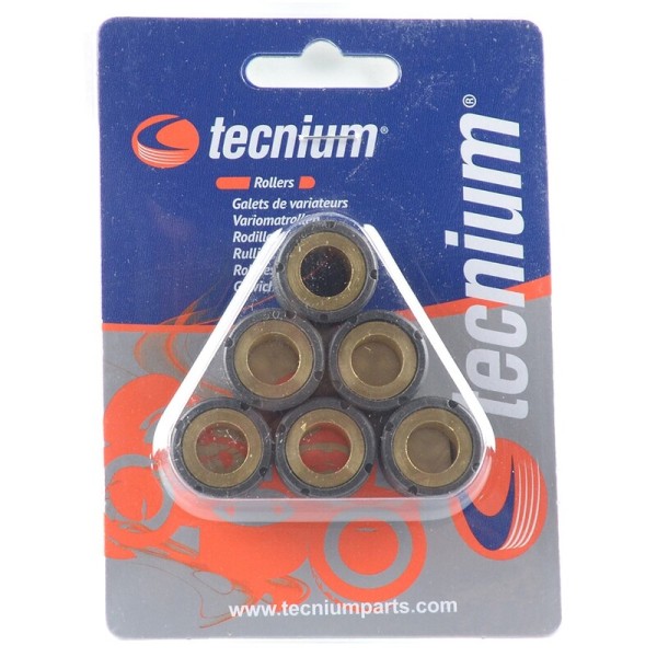 Tecnium set di rulli del variatore 23x18mm 17gr - 6 pezzi
