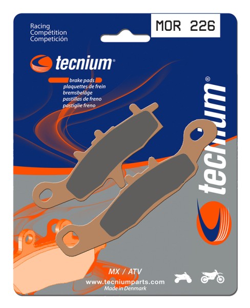 Pastiglie freno Tecnium Racing MX/ATV in metallo sinterizzato - MOR226