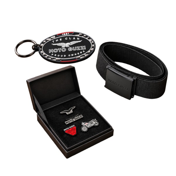 Pacchetto di gadget Moto Guzzi Black Edition