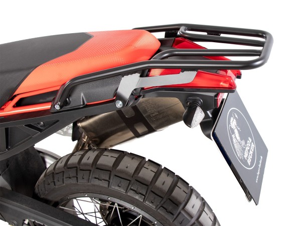 Portapacchi tubolare nero per Aprilia Tuareg 660 Rally (25-) Hepco & Becker