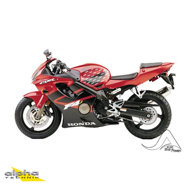 Stompgrip nero Volcano per Honda CBR600F (Sport) / VFR800 (02-13)