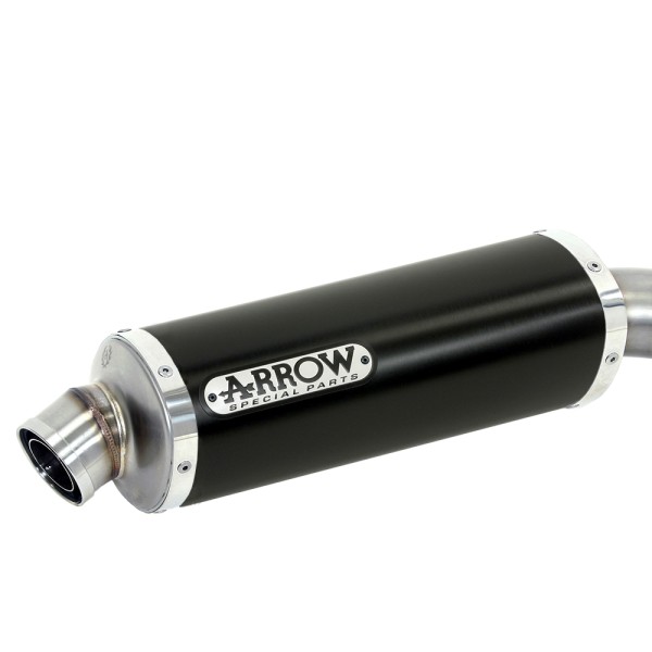 ARROW Auspuff MAXI RACE-TECH DARK für Honda CRF1100L Africa Twin 2020-, aus Aluminium