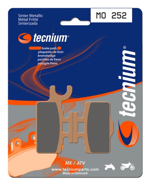 Pastiglie freno Tecnium MX/ATV in metallo sinterizzato - MO252