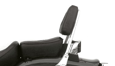 Sissybar senza portapacchi cromato per Honda CA 125 Rebel (95-01) /CMX 250 Rebel (96-01)