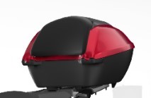 Top Case 35L per Forza 350 (2021-) R320P PEARL SIENA RED originale Honda