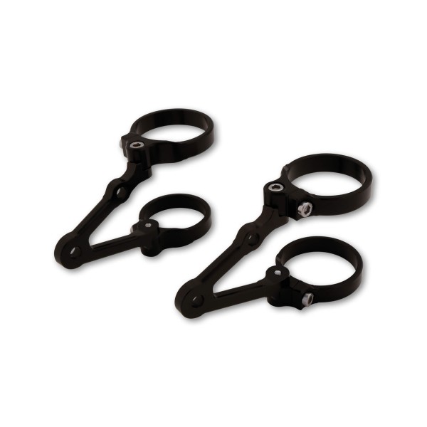 LSL Lampenhalter, drehbar, kurz, Ø 38 mm mit 67mm Streben mit Blinkeraufnahme