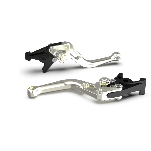 LSL leva freno BOW R12 argento, corta per Ducati, KTM