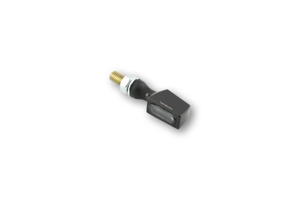 HIGHSIDER Pro Surface Indicatore LED alloggiamento nero / lente grigio fumo (coppia), anteriore e posteriore