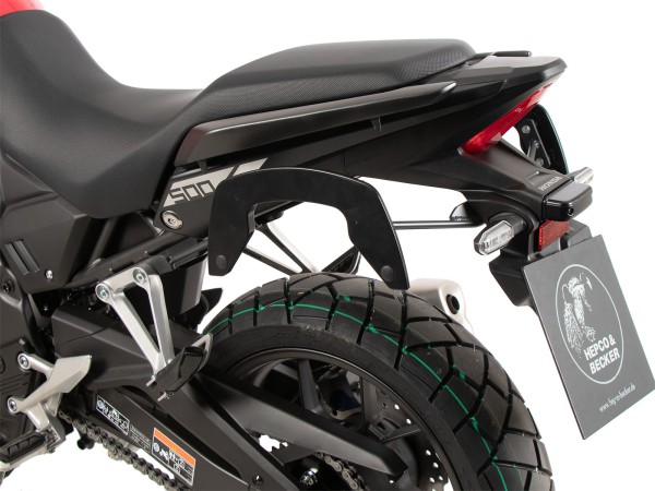 Portapacchi laterale C-Bow antracite per Honda NX 500 (24-) Hepco & Becker