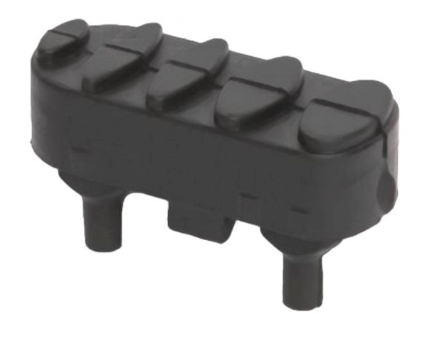 Driver in gomma poggiapiedi, sinistro per RX50 Factory, SX50, SX50 Factory, Motard