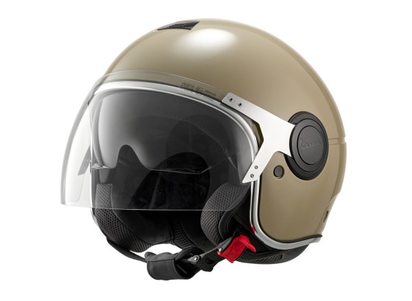 Casco jet Vespa, Vespa Argentario, beige