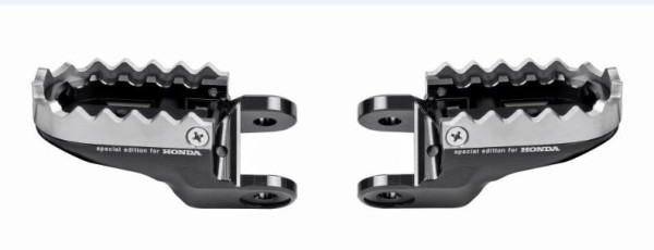 Set poggiapiedi Rizoma nero per piloti Honda CRF1000L Africa Twin (Bj.18-) Originale Honda