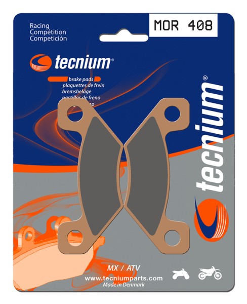 Pastiglie freno Tecnium Racing MX/ATV in metallo sinterizzato - MOR408