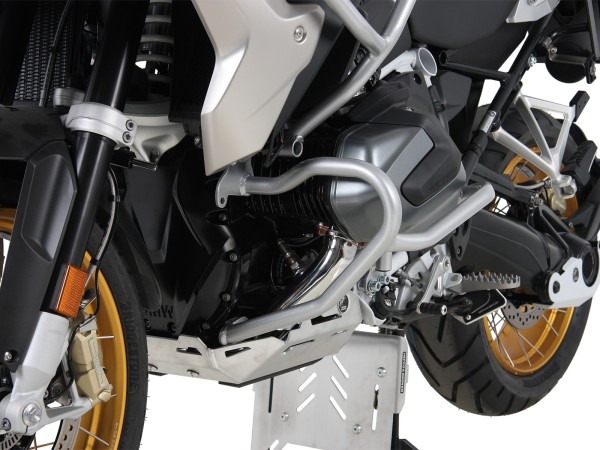 Protezione motore nera per BMW R 1250 GS (19-23) Hepco & Becker