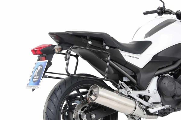 Portavaligie laterale Lock-it nero per Honda NC 700 S (12-13) /750 S/DCT (14-20) Hepco & Becker