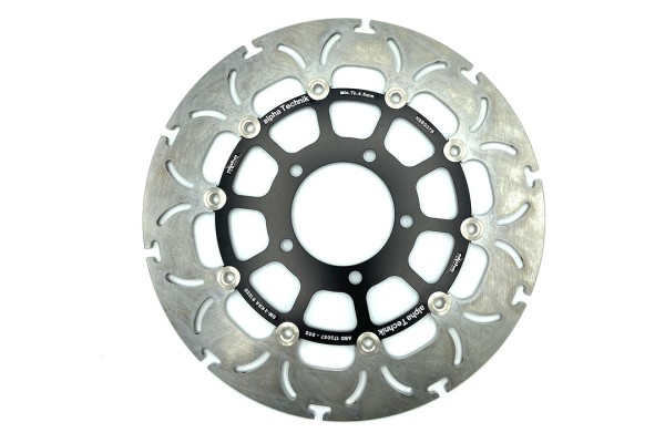alpha Technik Bremsscheibe Omega-Design ABD33, vorne für Kawasaki ZX10R, ZX6R, Versys 1000, GTR1400,