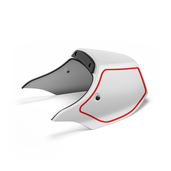 Copertura sella passeggero rossa/bianca per Yamaha XSR 900 (25-) originale