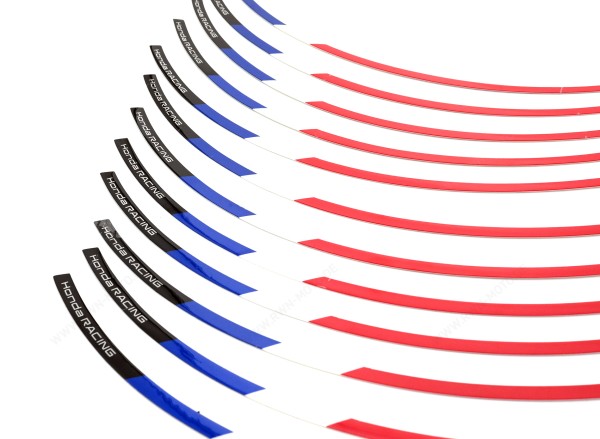 Adesivo per cerchi "Tri-Colour" per Honda CBR 600 RR (24-) Originale