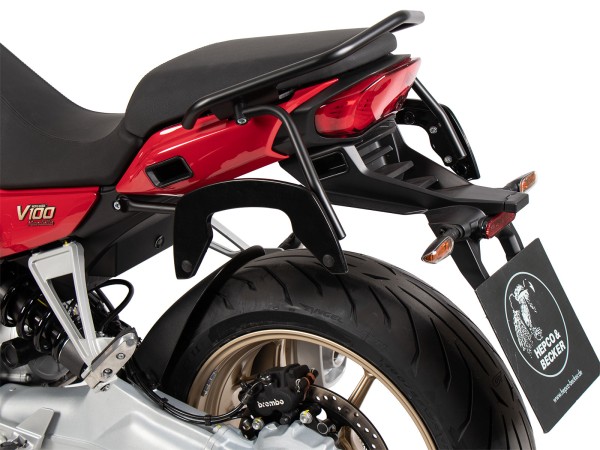 Portapacchi laterale C-Bow per Moto Guzzi V 100 Mandello Hepco & Becker