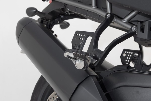 SW-Motech Pedane regolabili per passeggero EVO, in acciaio inox, per Harley Davidson Pan America - SW Motech