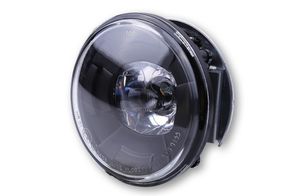 HIGHSIDER smart 4 pollici inserto per lampada di guida LED nero omologato E (1pc)