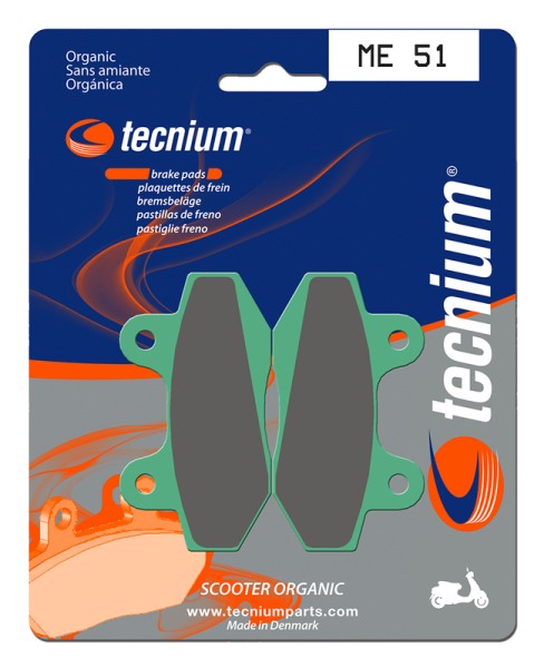 Pastiglie organiche per scooter Tecnium - ME51
