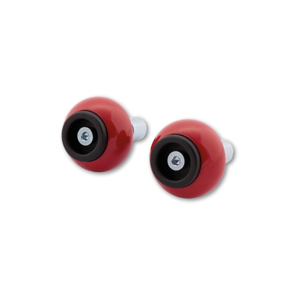 LSL Lenkergewicht Crash Ball Classic, für Lenker mit 18 mm Innendurchmesser (Stahl-Lenker), signal-r