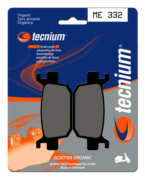 Pastiglie freno organiche per scooter Tecnium - ME332
