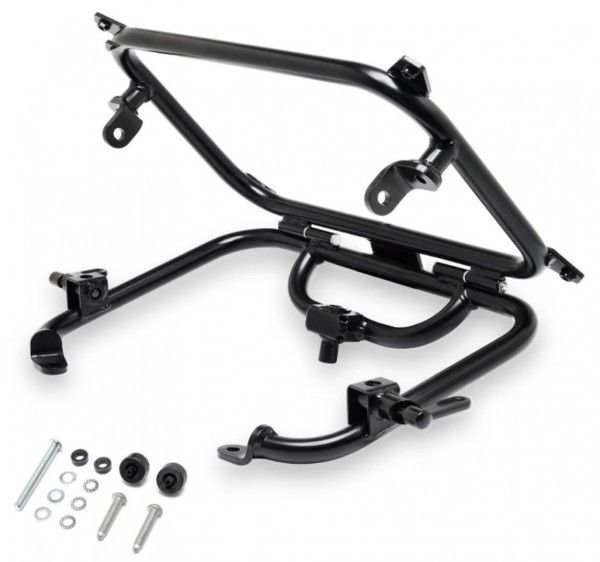 Portapacchi posteriore, nero, pieghevole, 420x280 mm