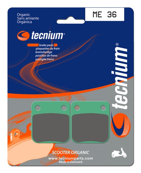 Pastiglie freno organiche Tecnium per scooter - ME36