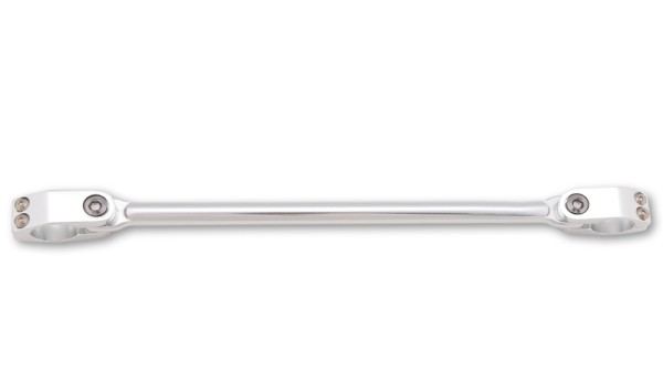 HIGHSIDER pro Supporto manubrio Cross-Bar argento Morsetti in due pezzi