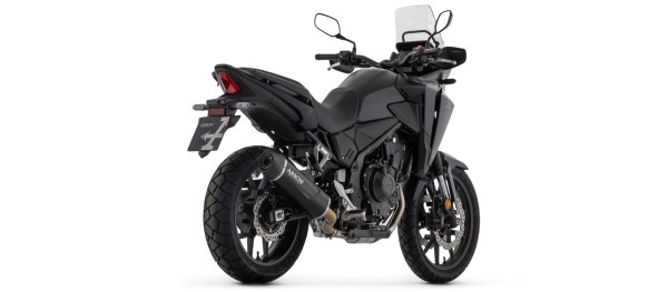 Scarico ARROW INDY RACE EVO Alluminio nero per Honda NX500 / CB500 Hornet (24-)