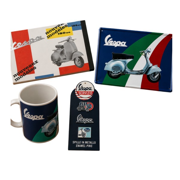 Pacchetto di gadget Vespa “Italian Classics”