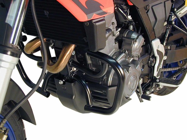 Protezione motore nera per Aprilia Pegaso 650 Strada/Trail (05-09) Hepco & Becker
