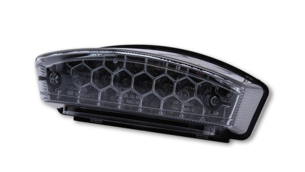 HIGHSIDER smart Monster Luce posteriore a LED nera omologata E (1 pezzo)
