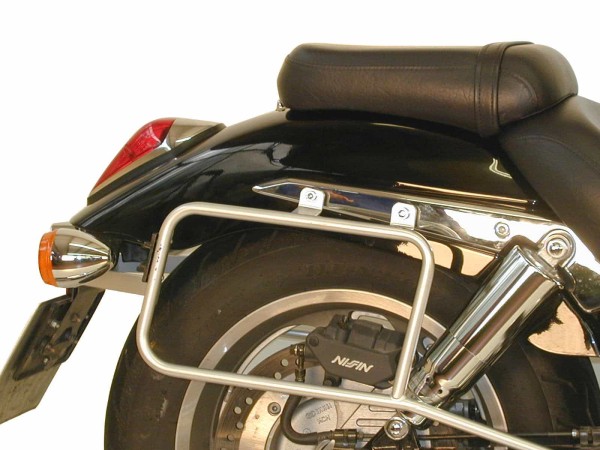 Portavaligie laterale imbullonato cromato per Honda VTX 1800 (01-06) Hepco & Becker