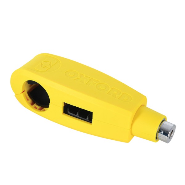 Blocco a leva Oxford giallo