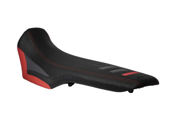 Sella da rally nera/rossa per Honda XL 750 Transalp (23-)
