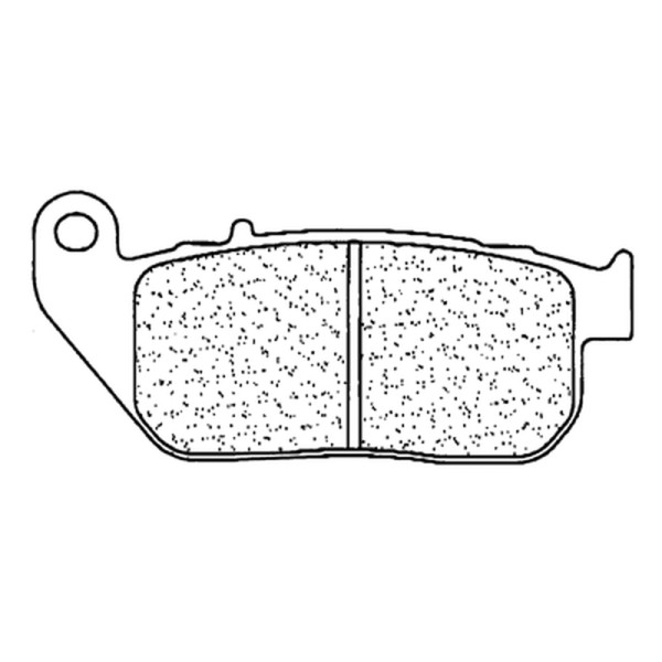 Pastiglie freno CL Brakes Street in metallo sinterizzato - 1149A3+