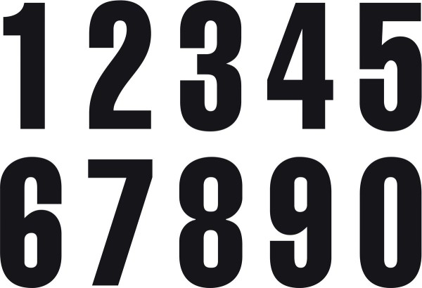 Numeri di partenza per Husqvarna Original