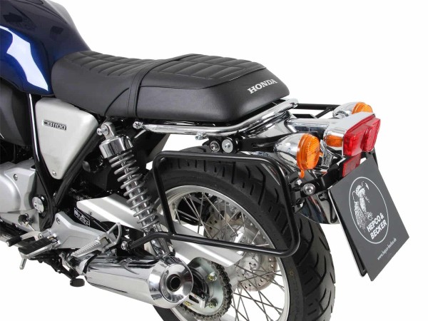 Portavaligie laterale Lock-it nero per Honda CB 1100 EX (17-20) Hepco & Becker