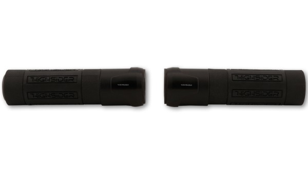 HIGHSIDER pro Akron grip in gomma nera 7/8 pollici (22,2 mm), 132 mm