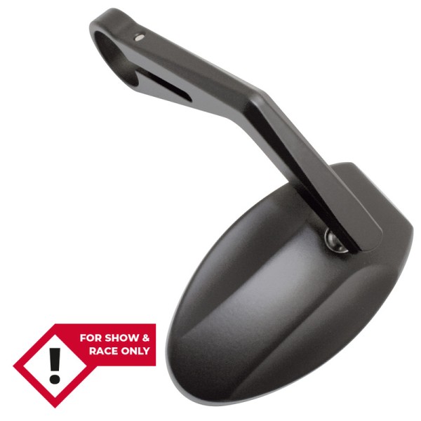 HIGHSIDER specchietto intelligente per manubrio Ferrara nero (1 pezzo)