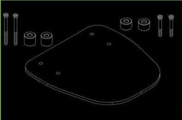 Portapacchi J125 2016/ J300 2014 Genuine Kawasaki