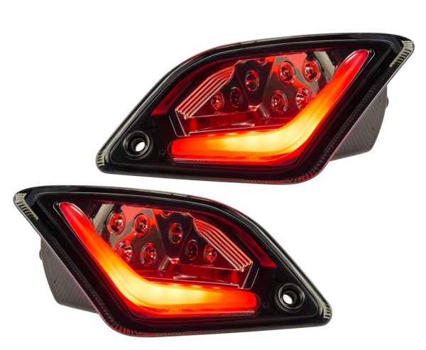 Kit frecce posteriori sinistra/destra per Vespa GTS/​GTS Super/​GTV/​GT 60/​GT/​GT L ('03-'13), colorate